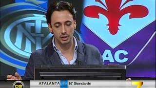 Diretta Stadio 7Gold INTER FIORENTINA 01 Inter un passo indietro  decide un gol di Salah [upl. by Enelyak]