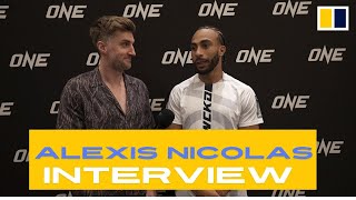 ONE Fight Night 25 Alexis Nicolas intends to become the best kickboxer ever [upl. by Hazaki]