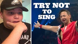 HILARIOUS TRY NOT TO SING CHALLENGE WWE EDITION [upl. by Ettelohcin]