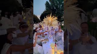 Congrats Daisy Shop Devereux  Diner en Blanc table winner  Jen Su section debphl23 dinerenblanc [upl. by Liatris]