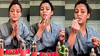 Nayanthara 1st time makeup video  Skin care amp Makeup tips from Lady Superstar  GRWN [upl. by Benco]