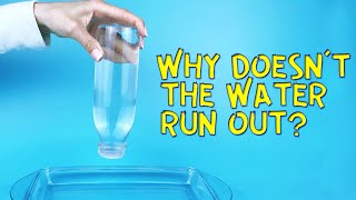 Tissue and water bottle experiment  How to do Anti gravity water trick [upl. by Erroll35]