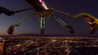 LAS VEGAS THE STRATOSPHERE  Thrill Ride INSANITY [upl. by Iseabal]