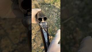 Double Barrel Webley amp Scott review shotgun youtubeshorts [upl. by Akihsal]