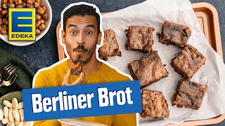 Berliner Brot  Rezept für leckeres Weihnachtsgebäck [upl. by Gala]