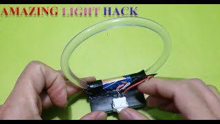 How to make home decoration light  DIY beautiful lightamazing led light hack life [upl. by Carlynne]