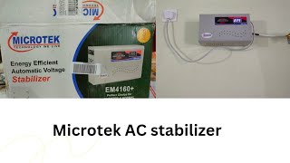 Microtek EM4160 AC stabilizer full review and complete details complete function [upl. by Anurag486]