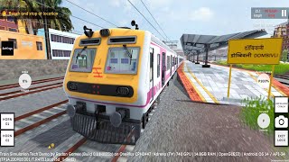 Mumbai FAST Local Driving in RG Train Tech Demo  Train Videos Indian Railways Games Download NOW [upl. by Cleaves780]