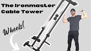 The Ironmaster Cable Tower Attachment  Lat Pulldown Review [upl. by Ailes]