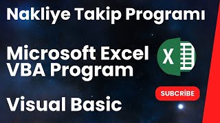 Excel  Nakliye Takip Programı  varianceanalyze [upl. by Naam186]