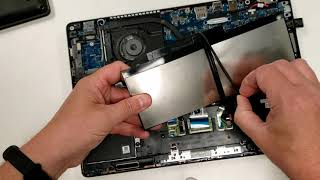 Replace Battery on Dell Latitude 5490 amp Basic Disassembly [upl. by Wurtz]