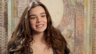 Hailee Steinfeld Interview  Romeo and Juliet 2013 [upl. by Ytram]