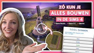 Zó maak ik GRATIS meubels in de Sims geen CC 😍  Sims 4 TOOL MOD Tutorial [upl. by Kcajyllib]