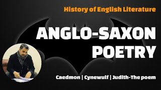 English 3 Caedmon  Cynewulf  Judith  History  English Literature  AngloSaxon Poetry [upl. by Eliam]