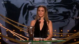 Emma Watson presenting Best British Film at BAFTA 2022 [upl. by Johannes]