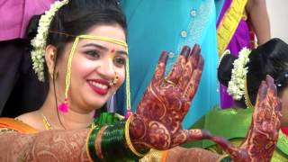 Marathi wedding highlight song Video by vikram [upl. by Acilejna]