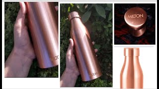 MILTON bottle honest full review Milton WATER BOTTLE [upl. by Troxell560]