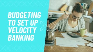 Velocity Banking Budget Set Up 💰 credit tips creditcard velocity [upl. by Lemhaj324]