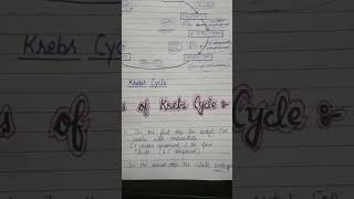 Krebs cycle Citric acid cycle TCA cycle Biochemistry MSc1st year Semester 1st [upl. by Barney853]