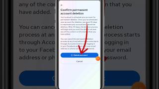 How To Delete Facebook Account । Delete Fb Account । facebook facebookaccount viralvideo [upl. by Sharity]