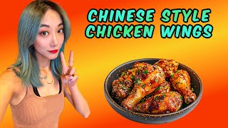 Cooking with Chef Triciaisabirdy Irresistible Chinese Chicken Wings [upl. by Ecyoj390]