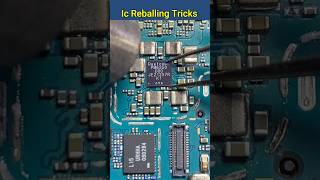 Ic Reballing Tricks technology mobilerepair [upl. by Cowley]