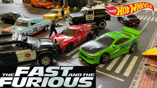 Fast and Furious Hot Wheels Brians Eclipse Vs Torettos Rx7 [upl. by Sapphira389]