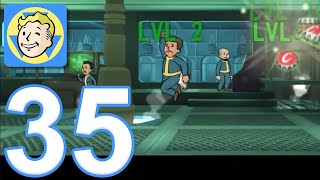 Fallout Shelter  Gameplay Walkthrough Part 35  158 Dwellers iOS Android [upl. by Einafets]