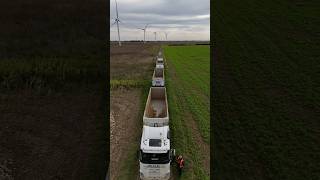 🏭Transport betteraves vers la sucrerie de SainteÉmilie  dji farming drone france agriculture [upl. by Nathalia]