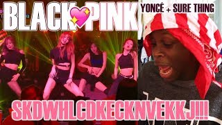 BLACKPINK  Yoncé  Sure Thing SBS Party People REACTION WATCH DEM PON DI FLOORRR 😱😱😱 [upl. by Anuahsar]