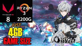 PC JUST 4GB  ONINAKI  RPG Ryzen 3 2200G  Vega 8  16GB RAM Game Test [upl. by Asillam]