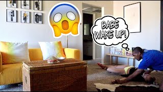 PASS OUT PRANK ON BOYFRIEND CUTE REACTION  International Couple 🇺🇸🇵🇱 [upl. by Piks]