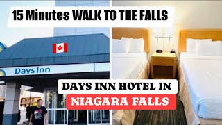 DAYS INN HOTEL Niagara Falls Ontario Canada 🇨🇦  Complete Tour  walking distance to the falls [upl. by Ataliah]