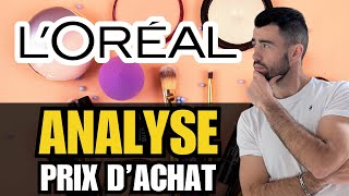 Janalyse lAction LOréal  Fautil Profiter de la Baisse  OR [upl. by Nevar]