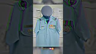 jab talak mai jiyu tera intzar karu airforce lovely status airforce uniformyoutube shorts [upl. by Hanikas34]