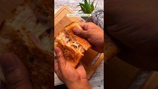 Easy resturant style Onion Grilled Sandwich 🧀restaurantstyleeasydominossandwichtrendingshorts [upl. by Eira]