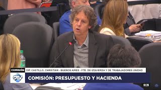 Christian Castillo quotLunes y martes estaremos enfrentando este ataque contra el puebloquot [upl. by Nairbo]