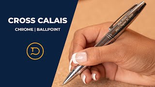 Cross Calais Ballpoint Pen Lustrous Chrome  Dayspring Pens [upl. by Yetti]