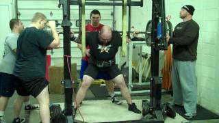 JasonPeggcom 1000lb Squat [upl. by Immac602]