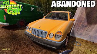 QUEST OLD RUSTY ABANDONED Mercedes Benz W210 I My Summer Car [upl. by Yuk]