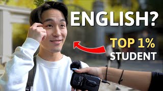 Can Top 1 Students in Japan Speak English  Street Interview [upl. by Platas]