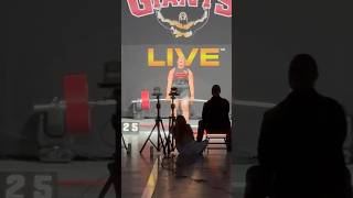 New WR for Lucy Underdown 325kg715 strongman [upl. by Loralee]