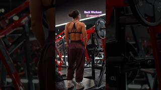 THE KEY TO A TINY WAIST 5 exercises gymroutine backworkout weightlifting [upl. by Cardew]