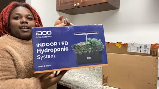 iDOO Hydroponic Garden System  Unboxing and Assembly [upl. by Eba]