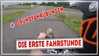 Die erste Fahrstunde  Grundfahrübungen  WR125X  MotoVlog 003  MOTOP [upl. by Quiteria]