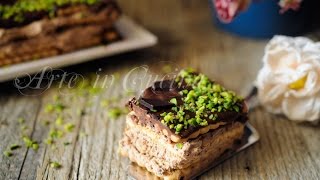 Mattonella di biscotti cioccolato e ricotta [upl. by Akihsar]