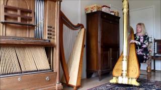 Abba Father on harp by harpist Regina Ederveen [upl. by Lletnom]