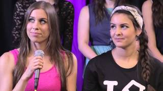 Cimorelli Talks Tour Bus Reality Show And Debut Album [upl. by Vaientina]