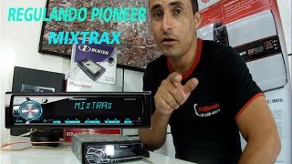 Como regular pioneer mixtrax falso problema na saida playsound [upl. by Bondon]