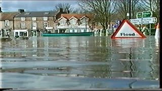 Floods of Norton amp Malton 1999 [upl. by Einyaj]